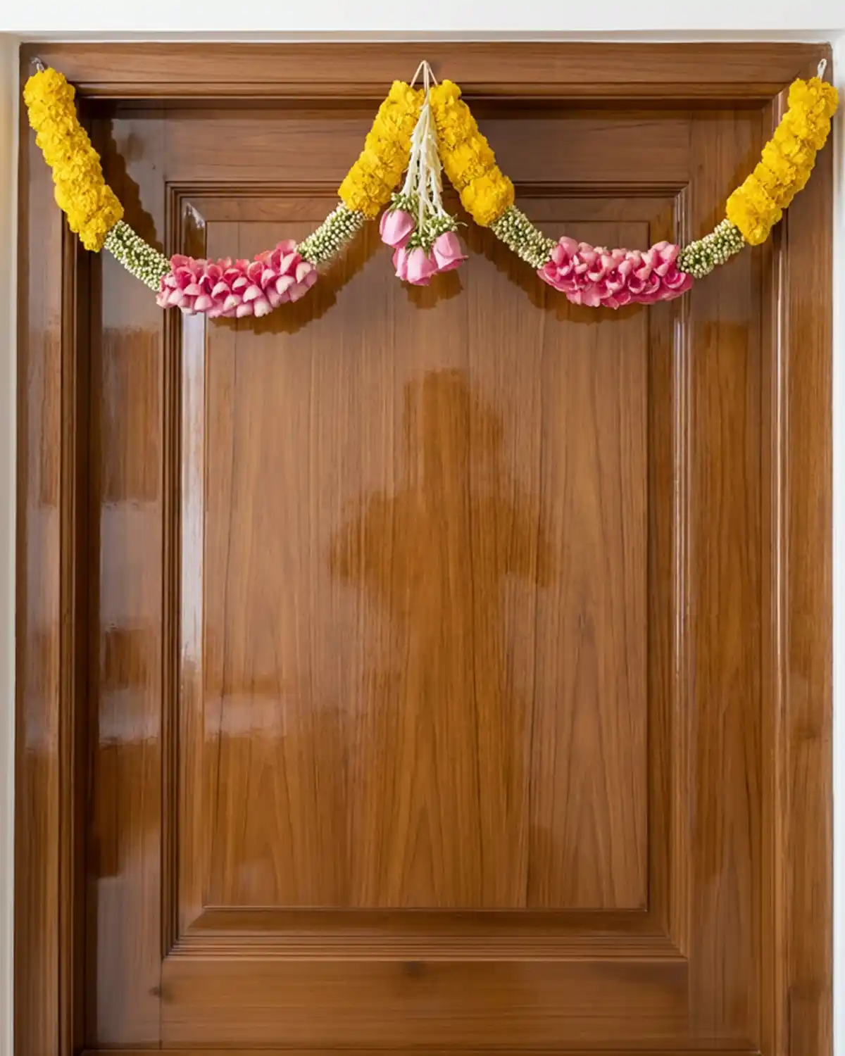 Festive Yellow Pink Toran 1 Festive Yellow Pink Toran