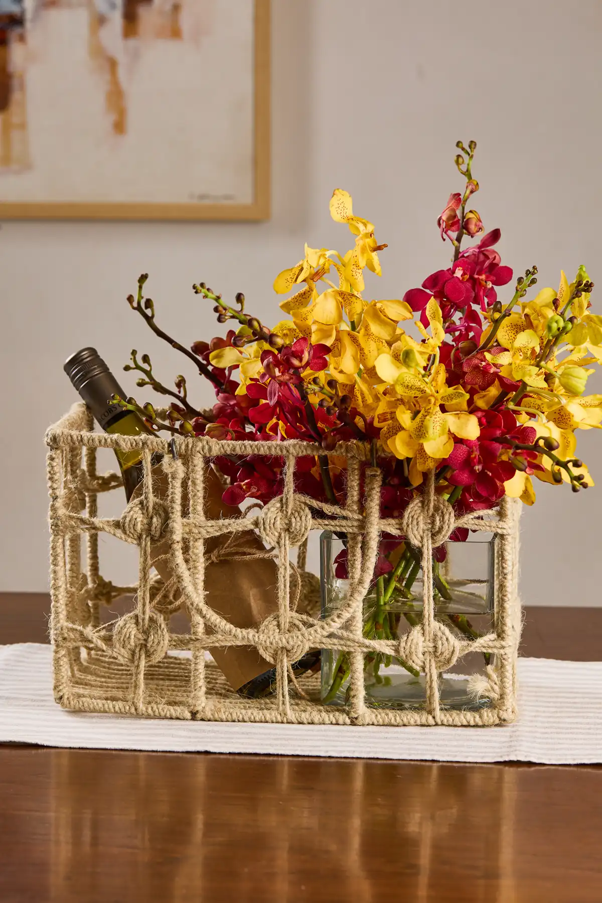 Orchid Delight Basket