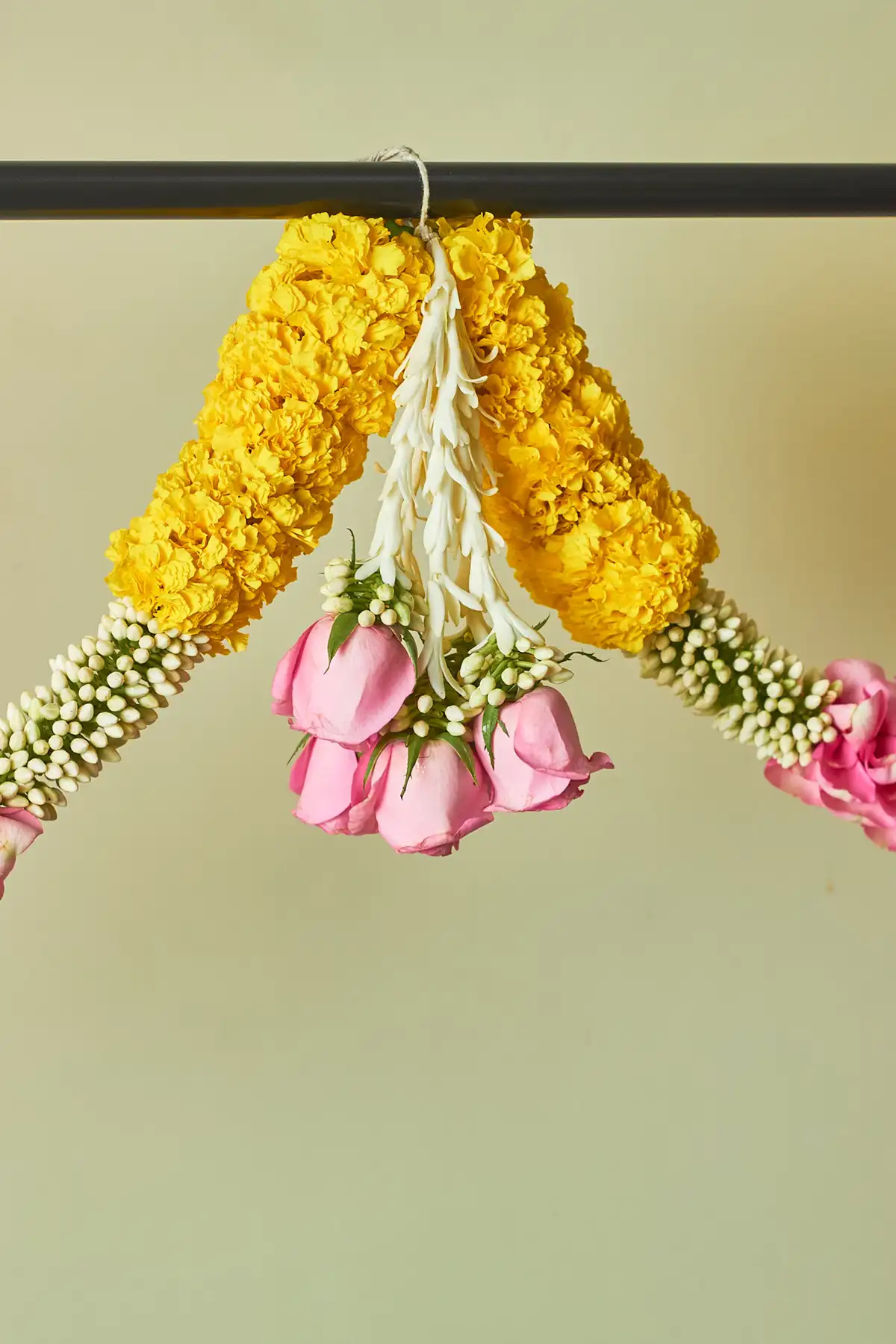 Festive Yellow Pink Toran 2 Festive Yellow Pink Toran - Image 2
