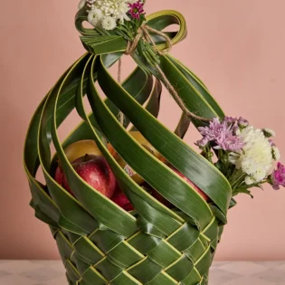 Bow Fruit Basket