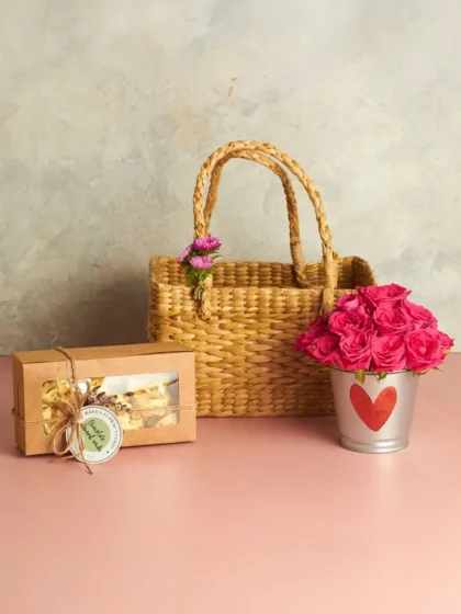 Roses and Choco Rocks