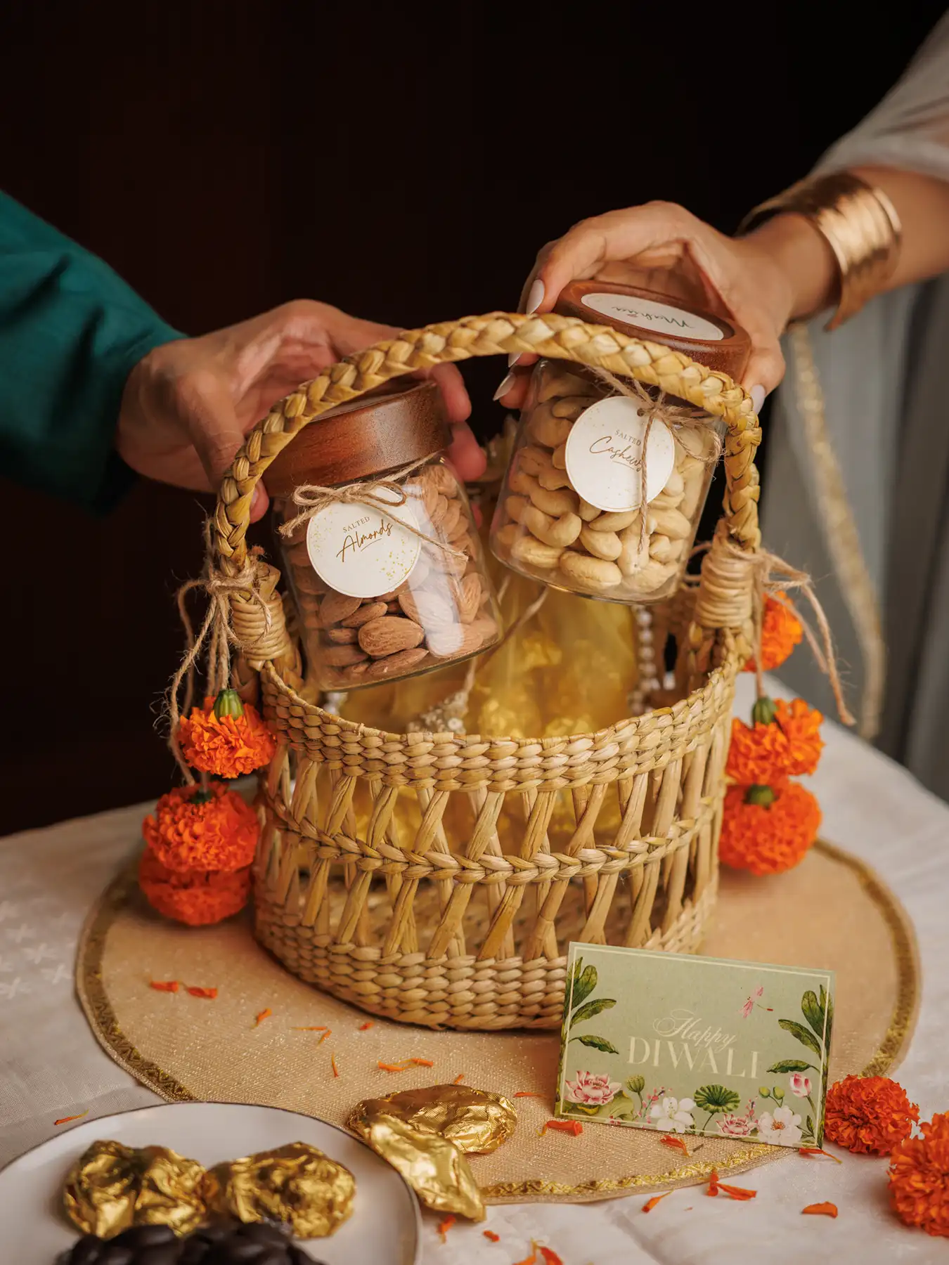 Festive Mix Basket 1 Festive Mix Basket